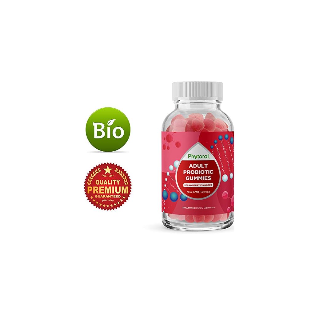 Healthy Gut Probiotic Gummies for Adults Organic Probiotics for Gut