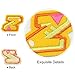 Name Iron on Patch, Satkago 26Pcs DIY Alphabet Letter Patches Embroidered Patch Sew On Patches Applique for Clothes Jackets T-Shirt Jeans Skirt Vests Scarf Hat Backpacks