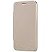 Galaxy J1 mini Case, Vinve Flip Ultra-thin Cover PU Leather Hard Slim Folio Case For Samsung Galaxy J1 mini (Golden)