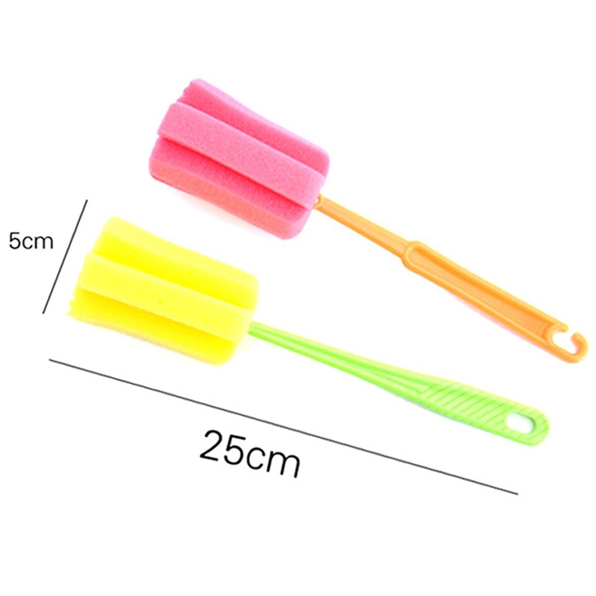 Nettoyant éponge Tasse Bouteille en verre Cuisine Laver Outils de nettoyage couleurs aléatoire: Amazon.fr: Commerce, Industrie & Science