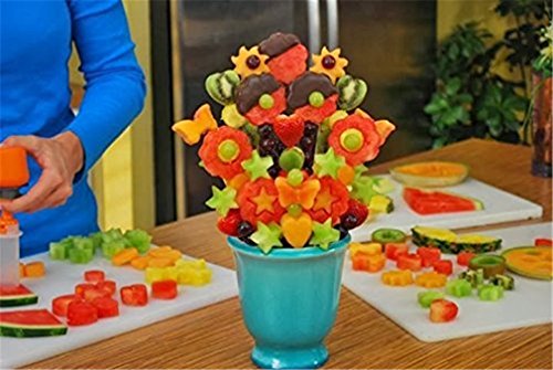 Dolland Plastic Cake Cookie Vegetable Fruit Shape Cutter Slicer Veggie Mold Set DIY Kitchen Tools - Thumbnail 4