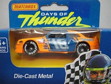 days of thunder matchbox cars