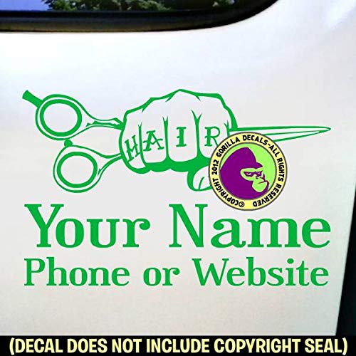Amazon Com Hair Fist Add Your Custom Text Hairdresser Stylist