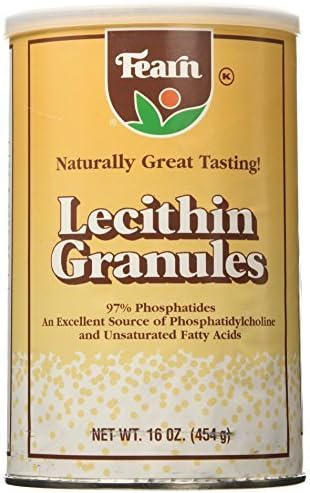 Fearn Lecithin Granules - 16 oz Pack of - 3 by Fearns Soya Food