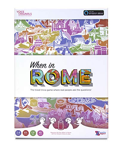 Voice Originals - When in Rome Travel Trivia Game Powered by Alexa