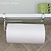Pano Updated Size Paper Towel Holder Under Cabinet Stainless Steel Paper Rolls Rack Organizer 11.8