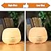 500 Milliliter Essential Oil Diffuser, InnooCare Ultrasonic Cool Mist Humidifier, 4 Timer Setting Aromatherapy Diffuser, Auto Shut-off for Office Home Bedroom Baby Room Study Yoga Spa