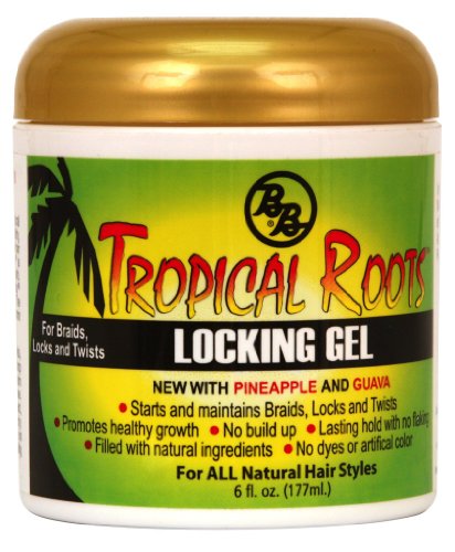 Bronner Brothers Tropical Roots Locking Gel, 6 Ounce