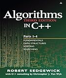 Algorithms in C++, Parts 1-4: Fundamentals, Data Structure, Sorting, Searching, Third Edition cover