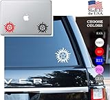 Supernatural Pentagram Anti possession Series Vinyl Decal Sticker - Car Window, Laptop Skin, Wall, Mac (5.5