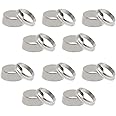 Metalwork Stainless Steel 304 Compression Double Ferrule 1/4" Tube OD Sleeve Ring, Pack of 10 Pairs