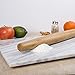 Creative Home Natural Solid Bamboo Tapered Rolling Pin French Rolling Pin Pastry Roller for baking Pizza Pie Pastry Dough, 1.8