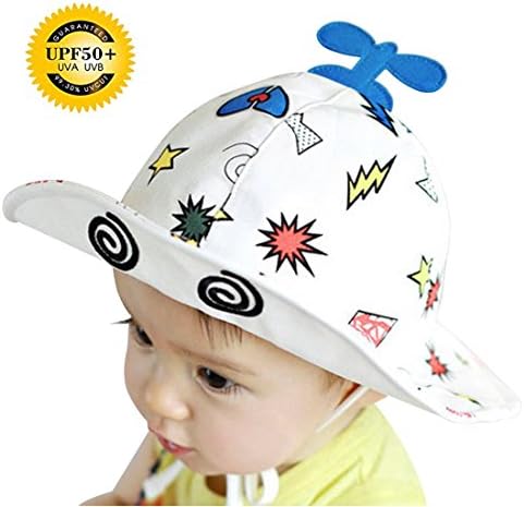 Femose Baby Sun Hat Summer UV Protection Hats for Toddler Girl Boy Wide Brim Bucket Hat