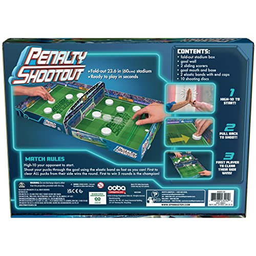 Spin Master Games Penalty Shootout, Mini Soccer Finger Board Game