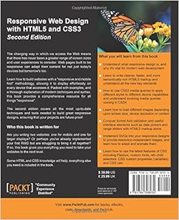 Responsive Web Design with HTML5 and CSS3 - Second Edition: Ben Frain ...