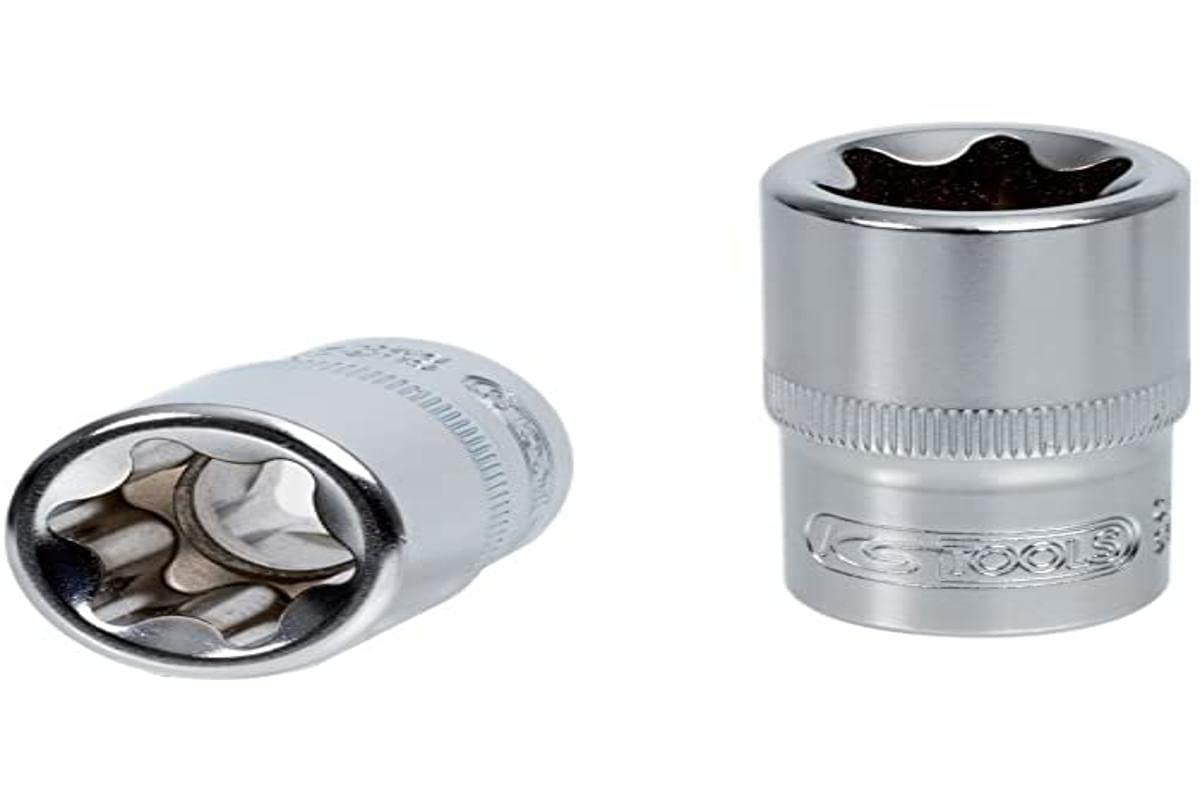 KS Tools 922.1373 Ultimate Torx Socket 0.5 Inch, 38 mm, E14