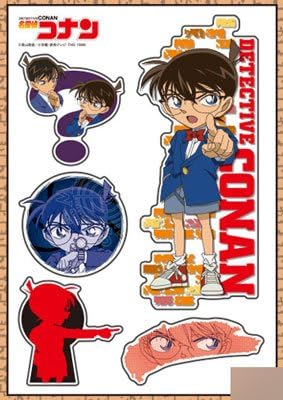 Amazon 名探偵コナン ダイカットステッカー コナンa アニメ 萌えグッズ 通販