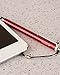 Fosmon Trio Capacitive Stylus in Black, Silver and Red for Kindle Fire, Kindle Paperwhite and other Touchscreen Devices