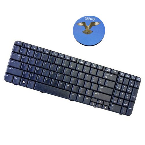 HQRP Laptop Keyboard compatible with HP G60-553NR / G60-554CA / G60-630US / G60-633CL / G60-633NR Notebook Replacement plus HQRP Coaster