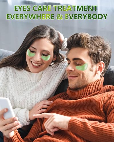 GLAMOUR RAPTURE 120 PCS CHLORELLA EYE PATCHES,COLLAGEN UNDER EYE MASK FOR PUFFY EYES & DARK CIRCLES, COMBAT FINE LINES AND WRINKLES,NON-IRRITATING UNDER EYE PATCHES