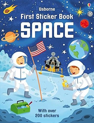 Space (Usborne First Sticker Book) Paperback