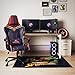 Marvel Avengers Captain Marvel Gaming Chair High End Ergonomic Neck Lumbar Support Armrests Tilting Computer Desk Office Executive Leather Racing Chair