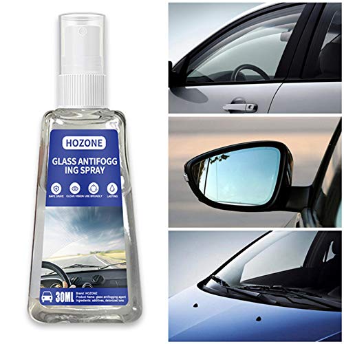 Anti Fog Spray for Glasses Anti Reflective Lenses Prevents Fogging of Glass Plastic Windows for Prevents Fogging of Glass Windows Mirrors, Eyewear Lenses,Glasses BiuBuy (Transparent, 30ML)