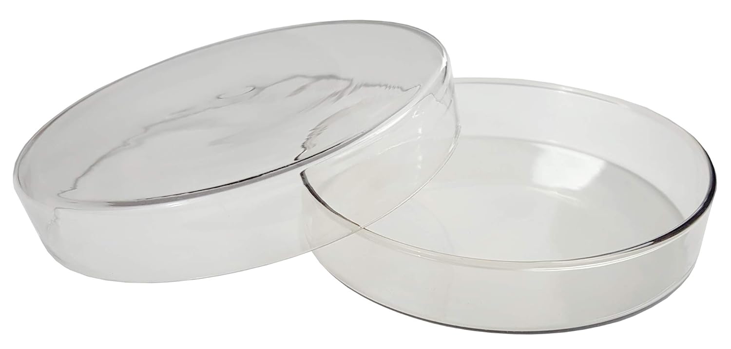 GSC International 1500-3 Glass Petri Dish, 90 mm x 15 mm