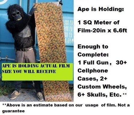 True Timber Drt Full Scale Camo Wet Lands Duck Blind Bird Hunting Hydrographic Water Transfer Film Hydro Dipping Dip Demon Wizard Ape