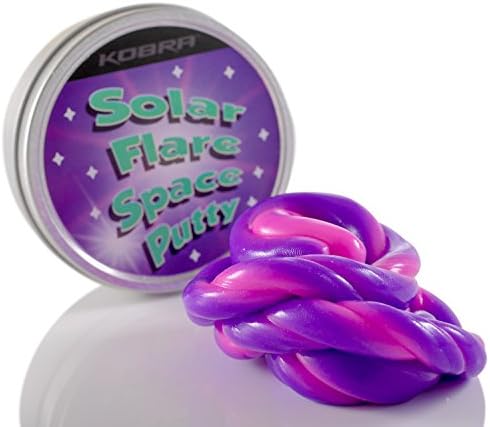 Kobra Solar Flare Heat Sensitive and Glow in Dark Stress and Clear Thinking Therapy with Hours of Slimy Time Fun