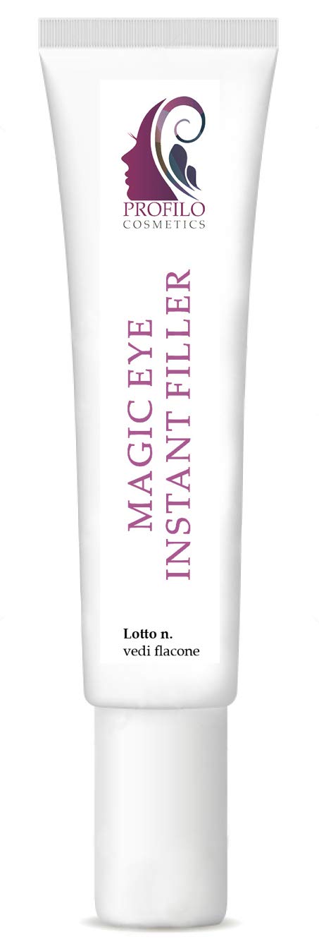 Instant Filler Effect Professional Eye Serum - Instant Filler - 15 ml - Anti-Wrinkle Instant Lifting of Dark Circles and Puffiness - For Women and Men - Wow Effect Made in Italy