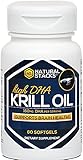 Natural Stacks Cold Pressed Krill Oil - One bottle contains a 30-day supply - Promotes Heart Health, Relieves Joint Pain, and Improves Brain Function