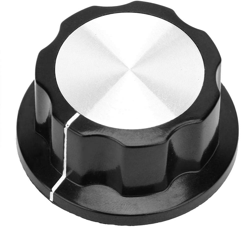 10 PCS Potentiometer Knurled Knobs Potentiometer Knob Volume Control Cap Band Switch Rotary Button Volume Control Cap MF-A05/ MF-A03/MF-A02(Optional)(MF-A05), Potentiometer
