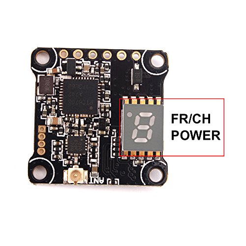 5.8G FPV Transmitter,Rcharlance VX20 48CH 5.8G VTX 25mW/100mW/200mW/350mW Switchable FPV Video Transmitter for RC Racing Quadcopter Drone - Thumbnail 2