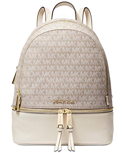 michael kors cream backpack