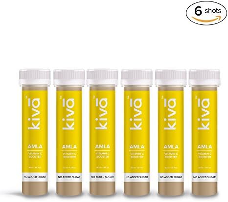 Kivalife Amla Juice | Tasty Ayurvedic Juice For People On The Go | VITAMIN C Booster | No Added Sugar | Pack of 6 (40 ml per shot)