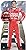Miniature Cardboard Cutout - Tony Stewart - #14 Office Depot