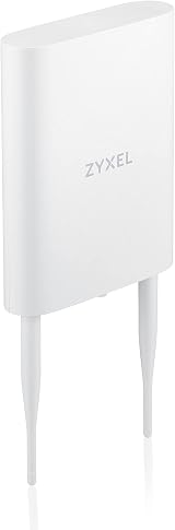 Zyxel AX1800 WiFi 6 Outdoor Access Point NWA55AXE Smart Mesh IP55 PoE Injector view 1