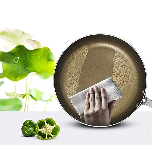 ZZY Pan Non-Stick Frying Pan Pancake Pot 26cm Fried Egg Pot Steak Pot Gas Stove Pot Small Wok - Thumbnail 2