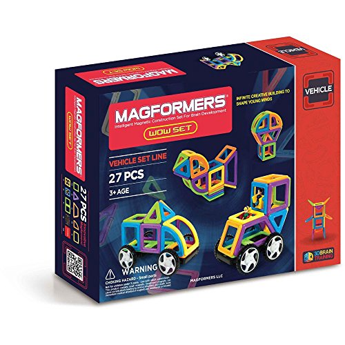 Magformers Vehicle Wow Set (27-pieces)