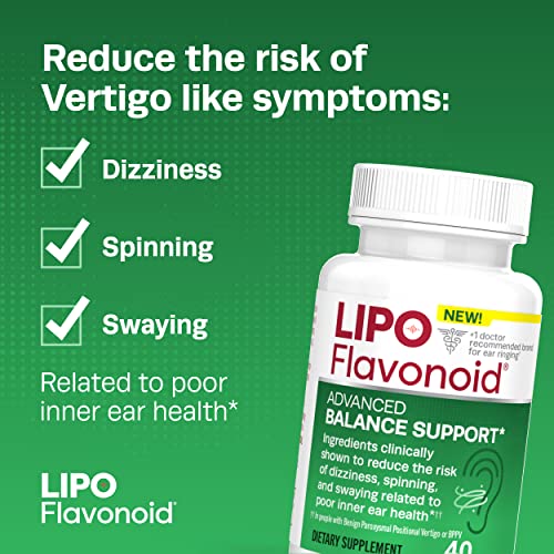 LipoFlavonoid Advanced Balance Support Daily Supplement, Helps Reduce
