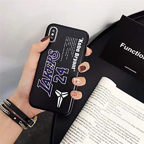 1 piece GYKZ Sports Kobe Jordan 23 Basketball Phone Case For iPhone X XS MAX 6 6s 8 Plus Curry Soft Back Cover For iPhone 7 Matte Coque