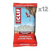 CLIF BAR - Energy Bar - Chocolate Almond Fudge - (2.4 Ounce Protein Bar, 12 Count)