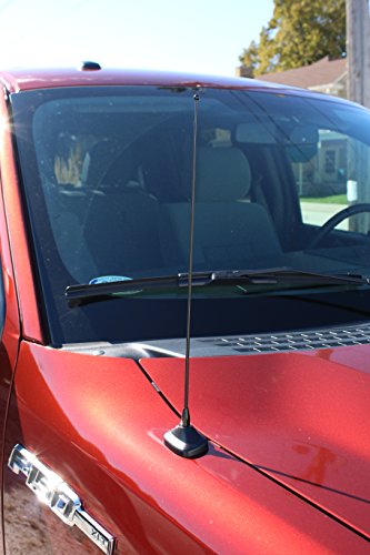 AntennaMastsRus - 2010-2015 Can-Am Spyder RT/RTS - 15" BLACK Custom Short Antenna Mast SPRING STEEL!!