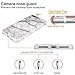 DOUJIAZ iPhone 7 Plus Case,iPhone 8 Plus Case, Gray Shiny Rose Gold Marble Design Clear Bumper TPU Soft Case Rubber Silicone Skin Cover for iPhone 7 Plus (2016) / iPhone 8 Plus (2017) ¡­