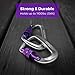 #1 Serac Ultra Strength Locking Carabiners x2 (one Pair), Ultra Durable & Strong Perfect for Serac Classic Single or Sequoia Double hammocks - Made from Ultralight Aircraft Grade Aluminum – Purple