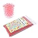 AINOLWAY Water Gel Bead Vase Fillers Beads (25000pcs) Water Pearls for Vases, Wedding Centerpiece, Water Table Activities,14years+ (Red)