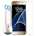 Galaxy S7 Screen Protector, Maxboost [Liquid Skin] Samsung Galaxy S7 Screen Protector [Ultra Soft] Thin Film Set - FULL Front+Back Film and Case Compatible Front Film [DO NOT FIT Galaxy S7 EDGE]