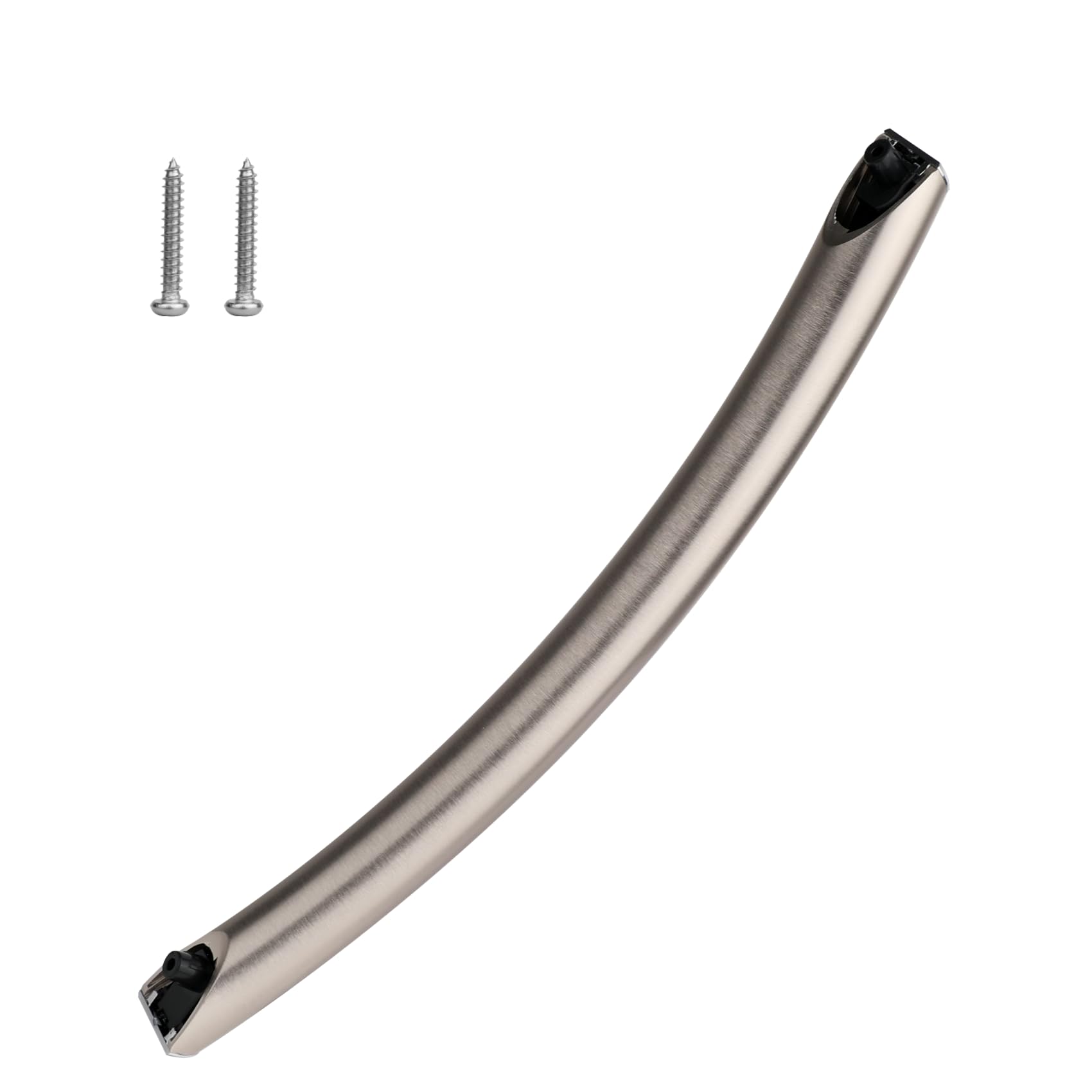 Photo 1 of ME17R7021ES ME19R7041FS ME21R7051SS Microwave Door Handle Compitable with Samsung Microwave, DE94-04309A DE94-04309B Microwave Door Handle, Includes 2 Screws, Rose Gold