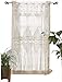 Flber Macrame Curtain For windows doorways Large macrame Wall Hanging Wedding Boho Wall Decor, 50